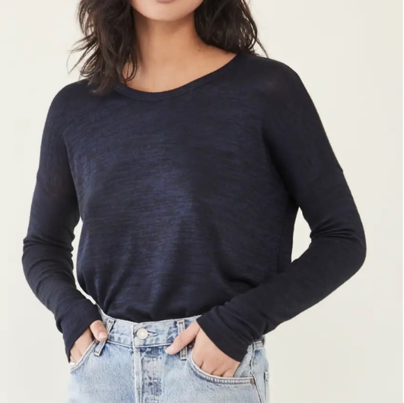 Rag & Bone Hudson Long Sleeve Tee - Picture 2 of 10